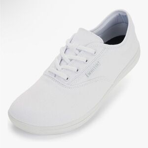 WHITIN NWOT White Canvas Minimalist Barefoot Shoes, Men’s Sz 11